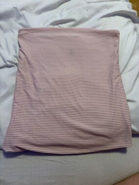 Ardene Ribbed Tube Top - Light Pink